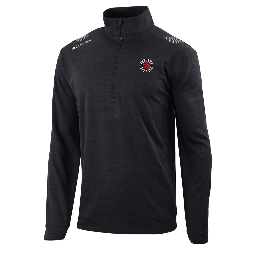  Toronto Raptors Columbia Oakland Downs Quarter-Zip Pullover - Black